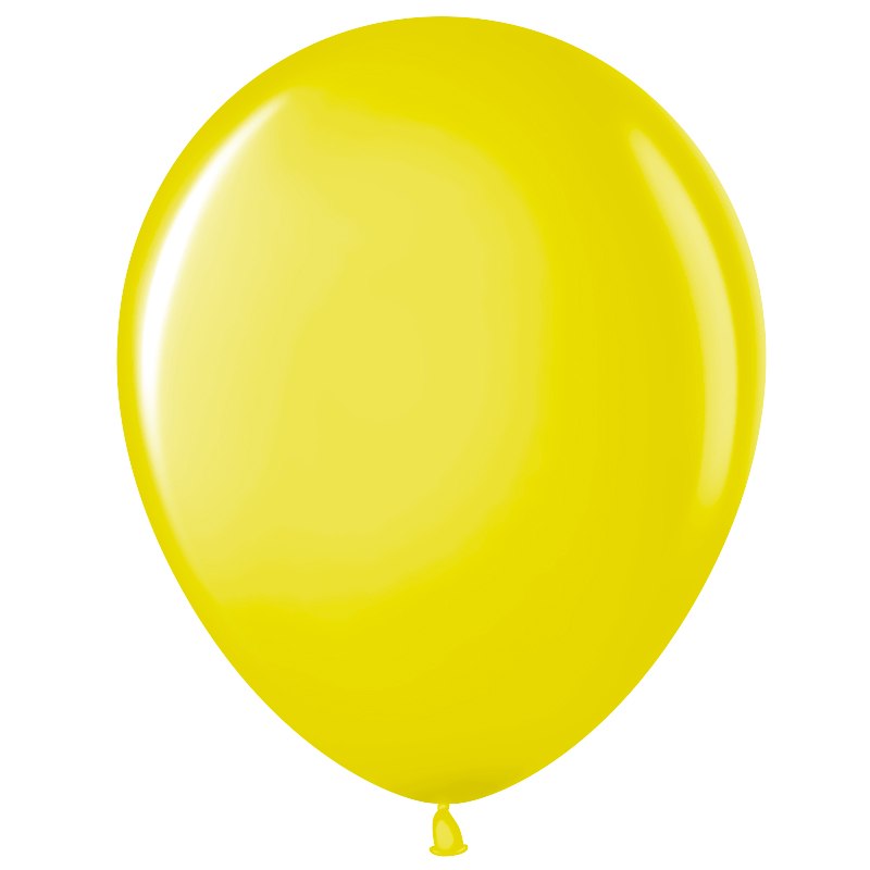 Латексный шар с гелием "Желтый"