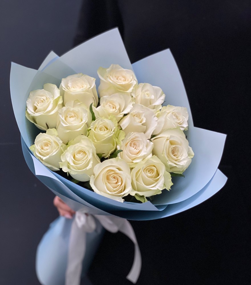 Bouquet of roses "White"