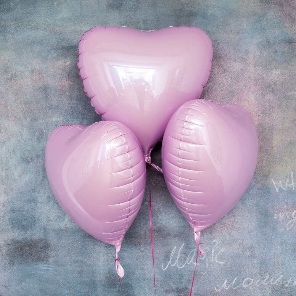 Фольгированный шар "Нежно-розовое сердце"