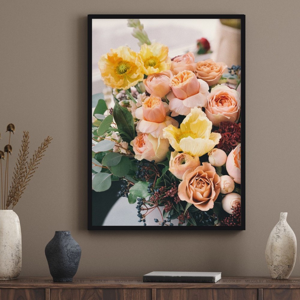 Постер "Букет цветов Орели"