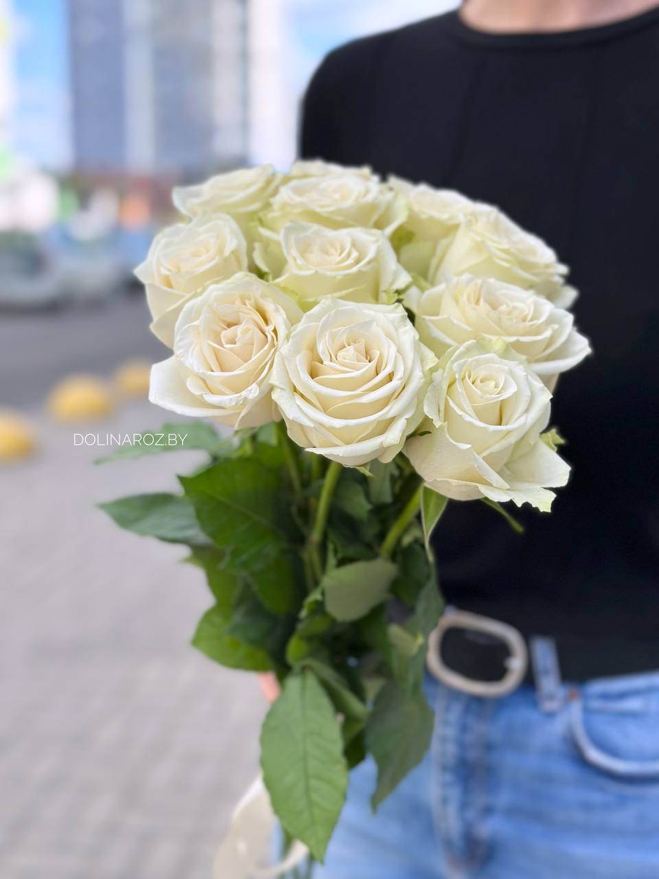 Bouquet of roses "White"
