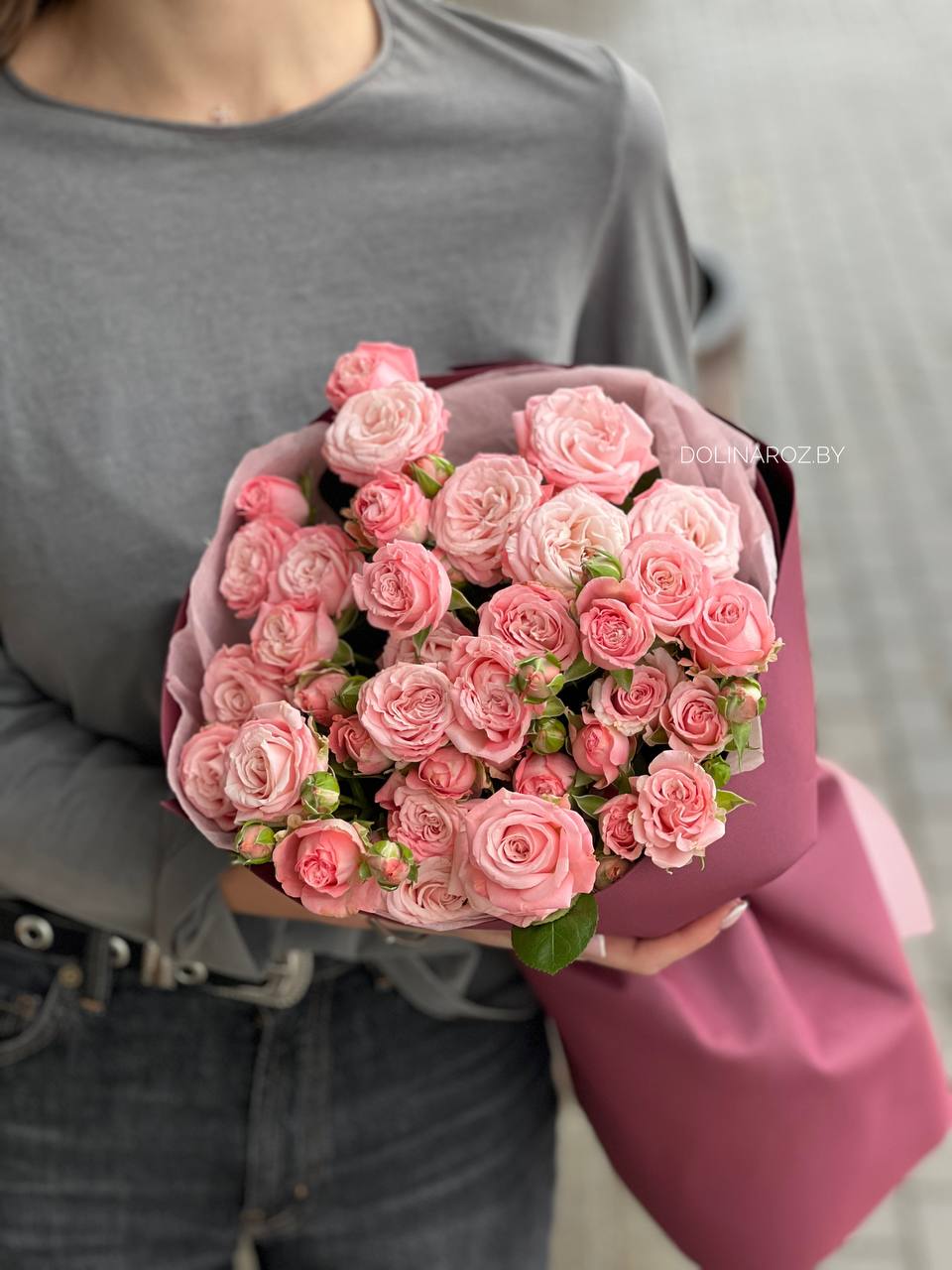 Букет кустовых роз "Признание"
