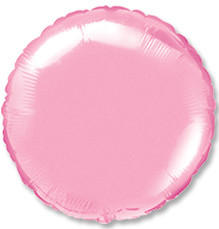 Фольгированный шар "Розовый круг"
