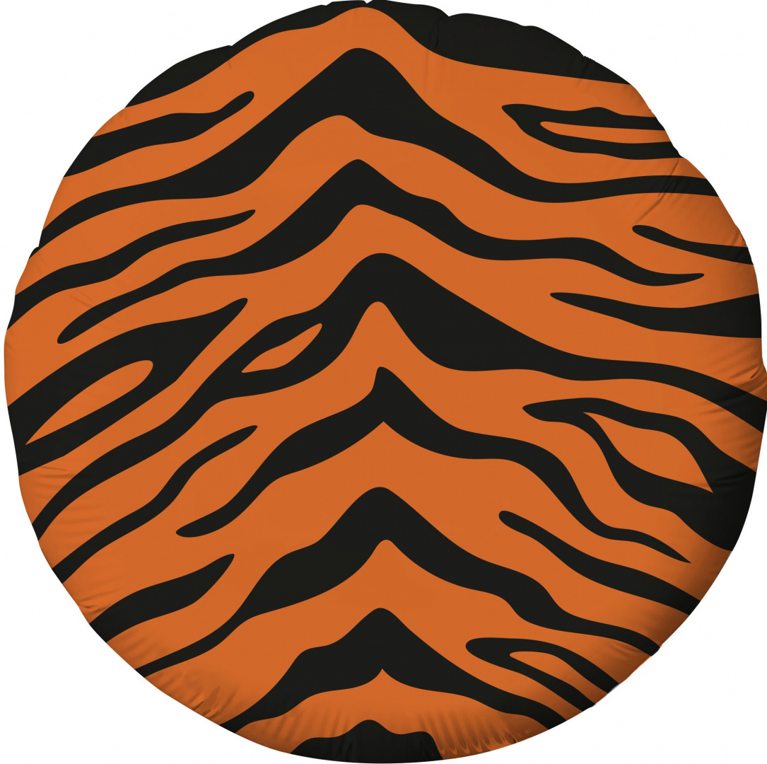 Фольгированный шар "Круг. Тигр"